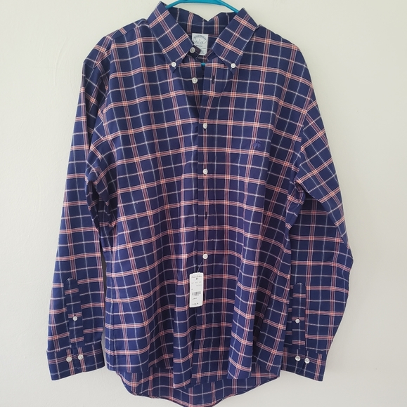 Brooks Brothers Other - NWT Brooks Brothers Plaid Regent sz.L